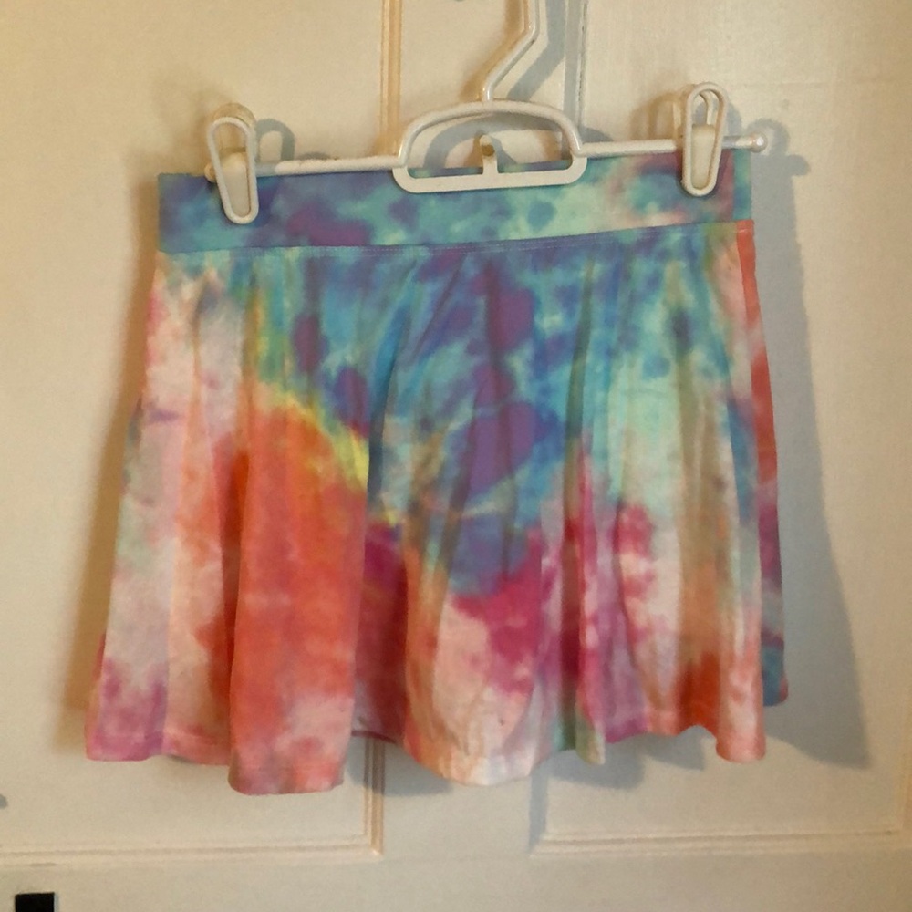 Tye dye skirt size L 10/12